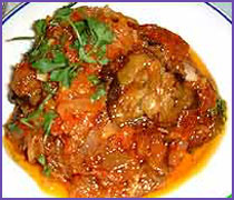 Lamb In a Red Gravy